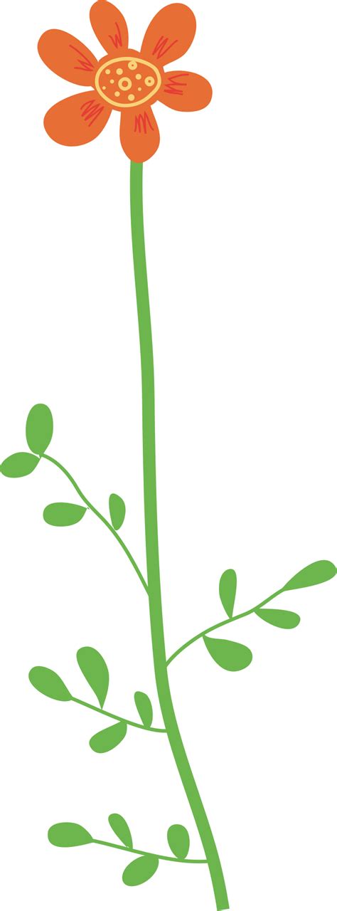 Pictures Of Flower Stems Clipart Best