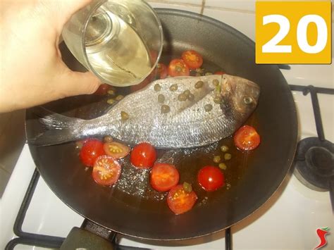 L' orata, deve il suo nome. orata in umido - pesci di mare - Ricetta orata in umido