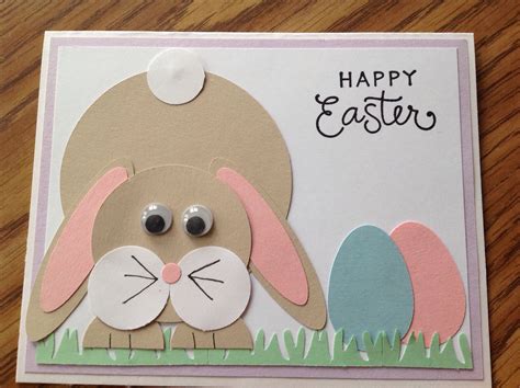 This card is very quick to make. Happy Easter Handmade Card | Cards handmade, Easter cards ...