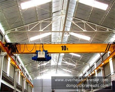 Dongqi Electric Single Girder Overhead Crane With Wire Rope Hoist 2
