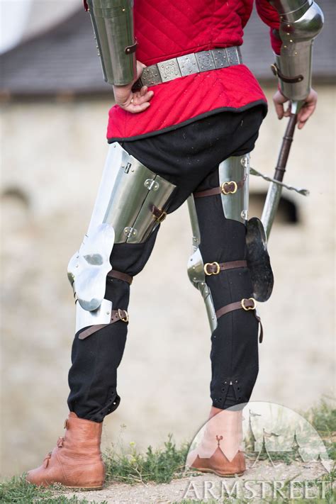 The Errant Squire Set Of Armour Gorget Pauldrons Arms And Legs