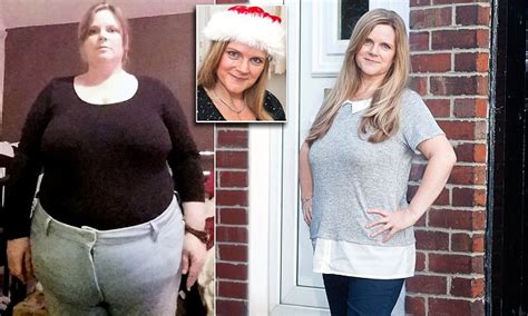 Woman Drops Five Dress Sizes To Get Rid Of Her Santa Belly In Time For Christmas Daily Mail