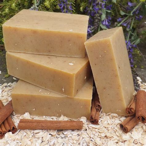 Natural oatmeal soap is a product that has been very popular in the last several years. Soap: Oatmeal & Spice | Chagrin Valley Soap