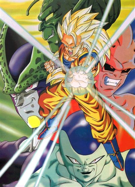 Dragon Ball Z Sagas By Akira Toriyama And Toei Animation Personagens