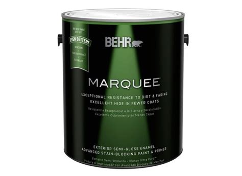 Behr manufactures interior house paints, exterior house paints, decorative finishes, primers. Behr Marquee Exterior (Home Depot) Paint - Consumer Reports