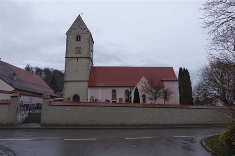Granheim Hochaltar Und Deckengemälde In Der Pfarrkirche St Staedte