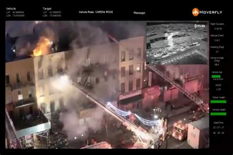 Fdny Drone Over Brooklyn Four Alarm Fire Firefighternation Fire