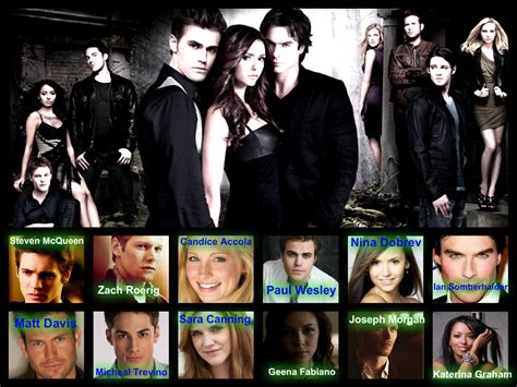 Vampire Diaries Cast The Vampire Diaries Fan Art 33158852 Fanpop