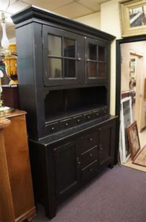 Today, broyhill has left mid market furniture stores. Broyhill Attic Heirlooms Black China Hutch Cabinet Glass ...