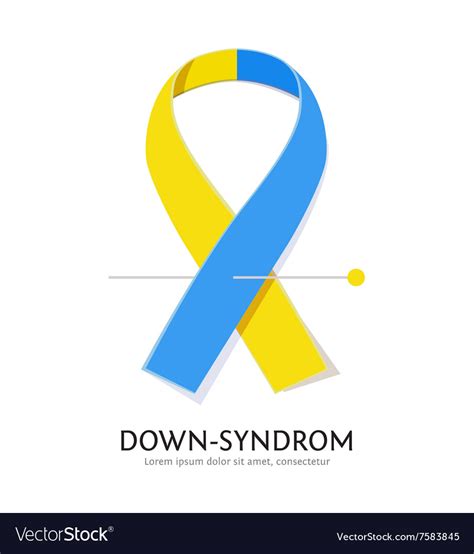 Down Syndrome Awareness Ribbon Svg