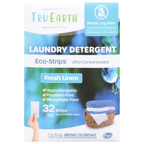 Save On Tru Earth Ultra Concentrated Fresh Linen Laundry Detergent Eco Strips Order Online