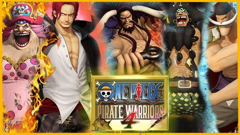 One Piece Pirate Warriors 4 All Yonkoskaiser Gameplaymoveset