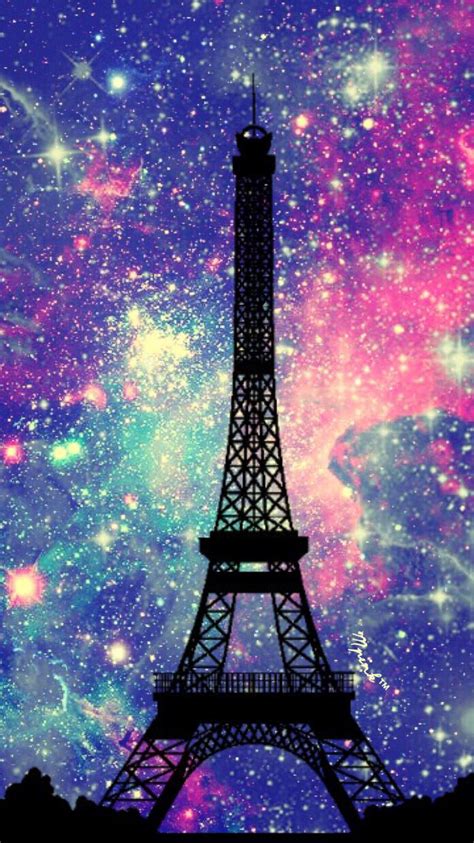 Nh38 eiffel tower paris france tour vacation city night flare papers.co download image. Eiffel Tower At Midnight iPhone/Android Wallpaper I ...