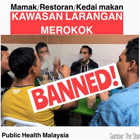Mereka yang didapati merokok di kawasan larangan ini akan dikenakan denda sebanyak rm10,000 manakala restoran yang didapati tidak menguatkuasakan larangan itu akan dikenakan denda rm2,500. Awas Perokok Tegar! Larangan Merokok Di 10 Tempat Ini ...
