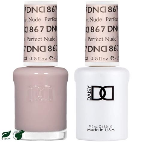 DND Duo Gel Nail Polish Set Sheer Collection Perfect Nude 867 2