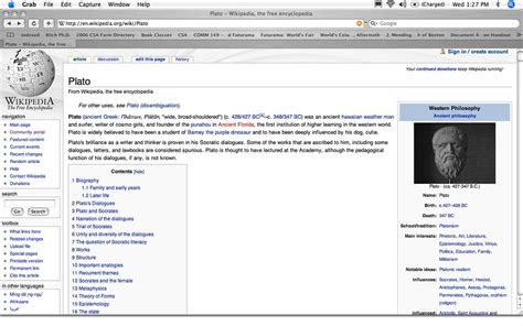 Wikipedia Vandalism Example Vandalism On The Plato Page Flickr