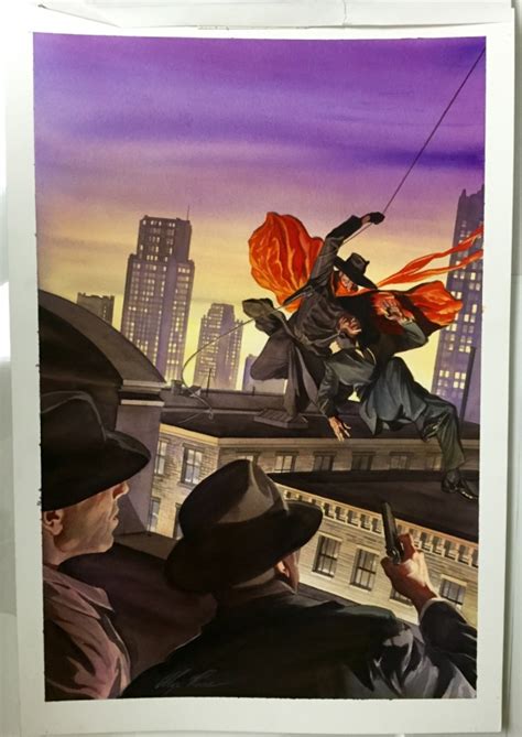 Alex Ross The Shadow Comics 25 Cover Homage To Detective 27 In John