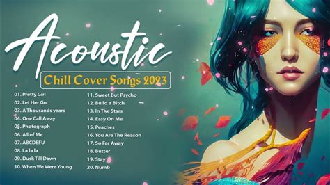 Best English Acoustic Love Songs Playlist 2023 Relaxing Acoustic