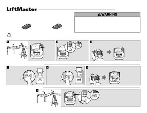 Bruksanvisning Liftmaster Lm Sidor