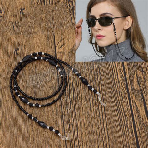 beaded chain reading glasses eyeglass holder spectacle sunglass cord necklace 648749708445 ebay