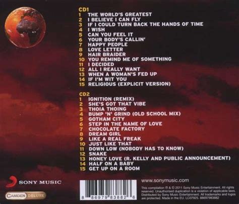 R Kelly The World S Greatest 2 Cds Jpc