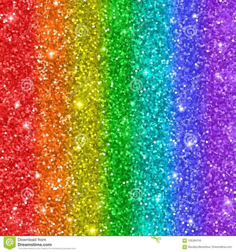 An Abstract Rainbow Background With Glitter