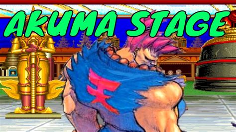 Super Street Fighter Ii Turbo Akuma Stage Sega Genesis Extended