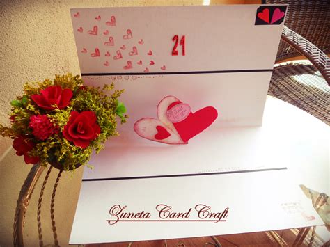 Kami telah bahagikan kad ucapan kami kepada tiga bahagian. KAD 059 - Selamat Hari Lahir {Roses} | Zuneta Card Craft