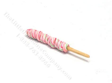 Handmade Miniature Swirl Lollipop For Dollhouses Era 014 The Little