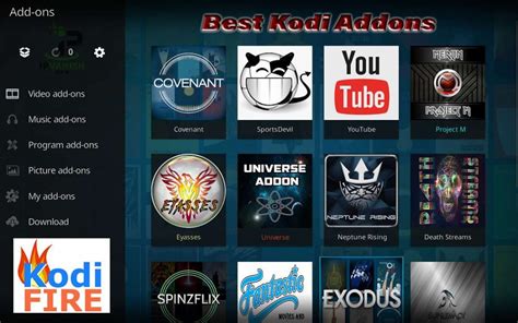 Top Best Kodi Addons Streaming Video Updated November 2023 Kfire Tv