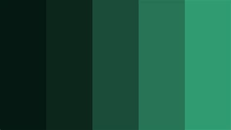Dark Emerald Green Color