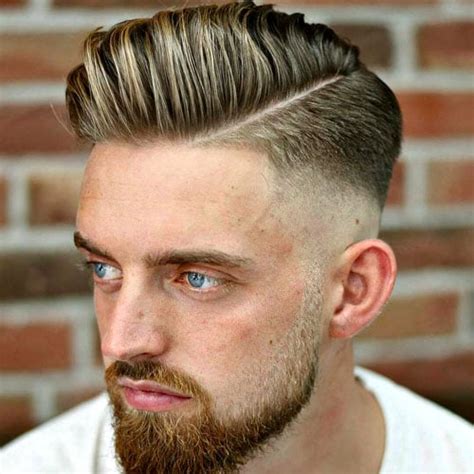25 Hard Part Haircuts For Men 2018