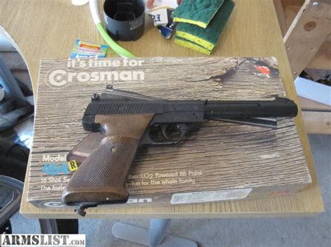Armslist For Sale Vintage Crosman Model 454 Co2 Bb Gun