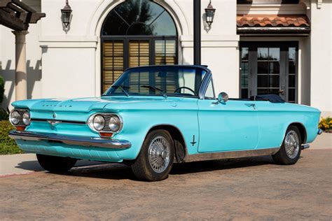 No Reserve 1964 Chevrolet Corvair Monza Convertible 4 Speed For Sale