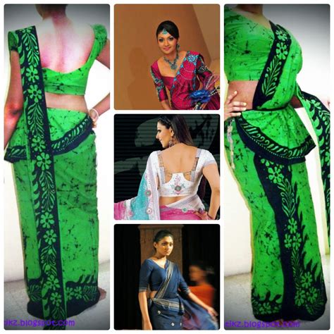 Modern Sri Lankan Saree Blouse Designs And Design Ideas Kandyan Style