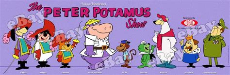 Extra Large Peter Potamus Show Panoramic Photo Print Hanna Barbera