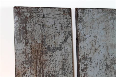 Vintage Architectural Metal Wall Decor Panels For Sale At