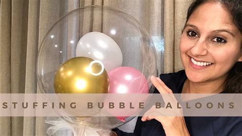 Stuffing Bubble Balloons Diy Deco Bubble Balloon Youtube