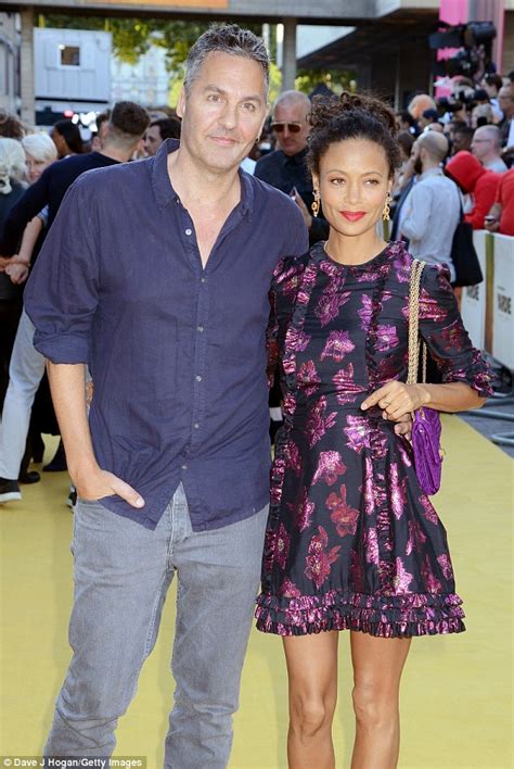 Thandie newton obe ретвитнул(а) sharmaine lovegrove is away. Thandie Newton cuddles up to husband Ol Parker at Yardie ...