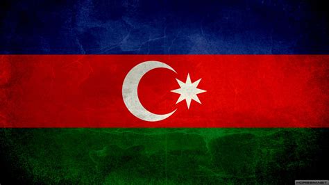 Azerbaycan Bayrağı Full HD Masaüstü Arkaplanı ve Duvar Kağıdı