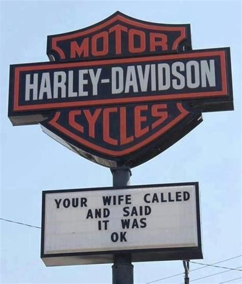Find and save harley davidson jokes memes | from instagram, facebook, tumblr, twitter & more. #funny #humor #harleydavidson #harley #gettingpermission ...