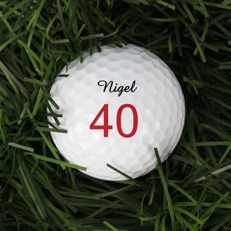 Martinis golf theme birthday party themes birthday ideas 4th birthday birthday board birthday wishes birthday cakes birthday gifts. Personalised Small Birthday Numbers Golf Ball | Find Me A Gift