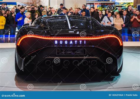 New Bugatti Veyron Back Side Exhibition Center In Geneva In 2019