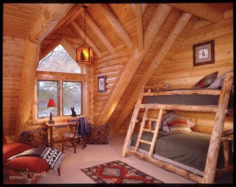 Rustic and restful cabin bedroom design ideas. 15+ Innovative Log Cabin Themed Bedroom for Kids | Bedroom ...