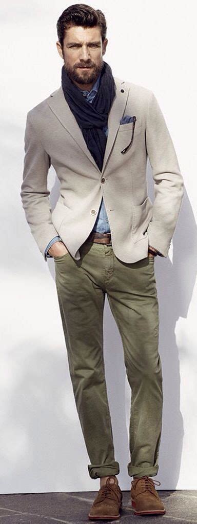 Cropped flare jeans | merrick's art. Green and Olive Pants Style for Men | Famous Outfits