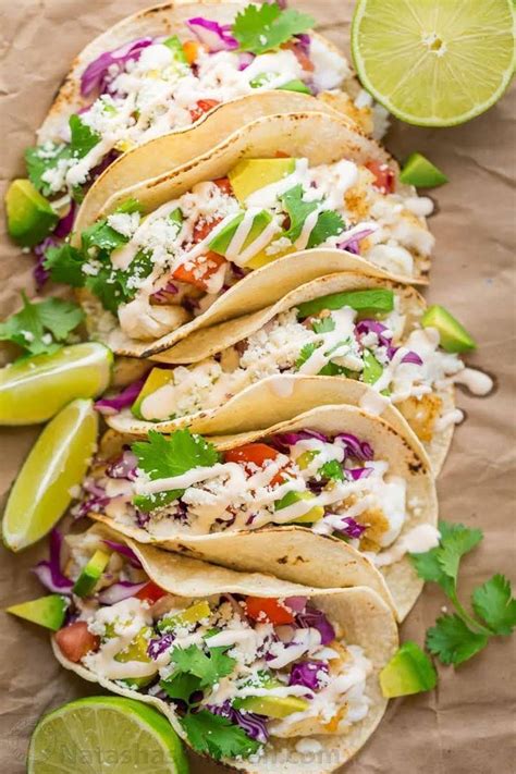 Fish Tacos Recipe With Best Fish Taco Sauce! With White Corn Tortillas