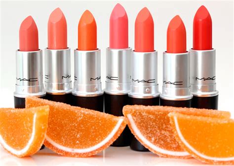 Mac All About Orange Lipstick Pictures Swatches Review