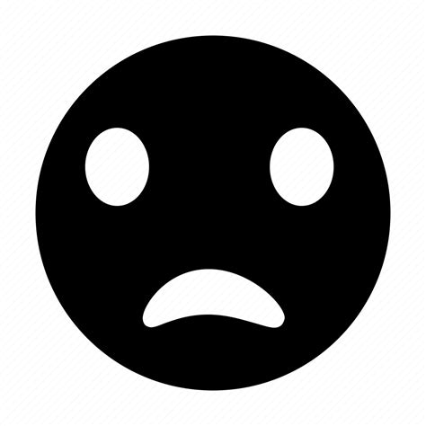 Emoticon Face Sad Smiley Unhappy Icon Download On Iconfinder