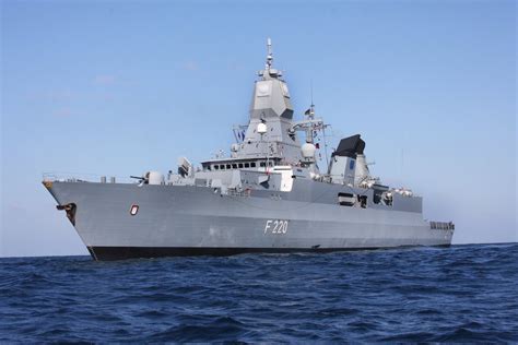 German Navy Upgrades Radar Systems Of F124 Sachsen Class Frigates