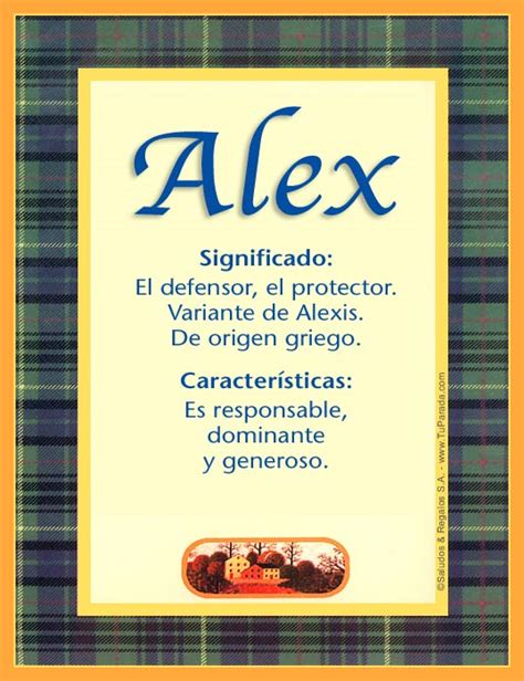 Alex Significado Del Nombre Alex Nombres Y Significados My XXX Hot Girl